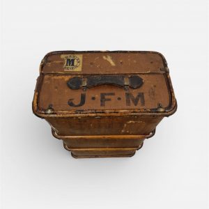 Antique Travel Trunk / Storage Chest / c1920 / FREE DELIVERY - Image 9