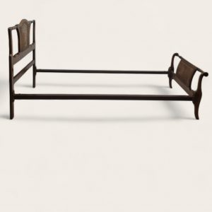 Antique Edwardian Style Cane Single Bed / c1920 / FREE DELIVERY - Image 5