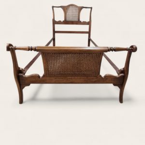 Antique Edwardian Style Cane Single Bed / c1920 / FREE DELIVERY - Image 2