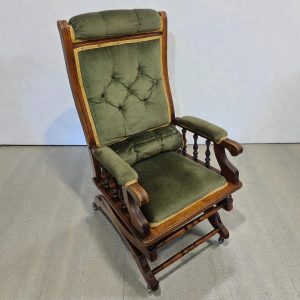 Antique Traditional American Rocking Chair / c.1920 / FREE DELIVERY