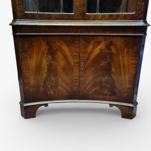 Antique Mahogany Corner Cabinet / Bow Front / c1960 / FREE DELIVERY - Image 6