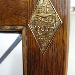 Vintage Old Charm Wood Bros Oak Dresser / Drinks Cabinet / Tudor Brown / c1960 / FREE DELIVERY - Image 7