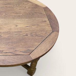 Vintage Old Charm Wood Brothers Large Coffee Table / Light Oak / c.1970s / FREE DELIVERY - Image 9