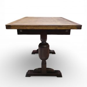 Vintage Extending Oak Dining Table / c1960 / FREE DELIVERY - Image 3