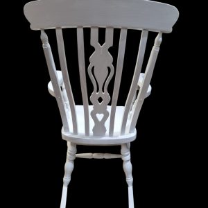 Vintage Windsor Style Rocking Chair / Painted Finish / c.1970 / FREE DELIVERY - Image 6