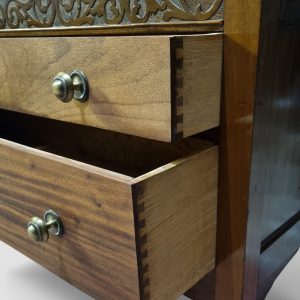 Vintage Dressing Chest with Mirror / c1950 / FREE DELIVERY - Image 9
