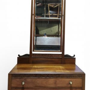 Vintage Dressing Chest with Mirror / c1950 / FREE DELIVERY - Image 8