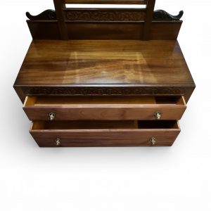 Vintage Dressing Chest with Mirror / c1950 / FREE DELIVERY - Image 6