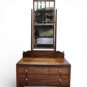 Vintage Dressing Chest with Mirror / c1950 / FREE DELIVERY - Image 2
