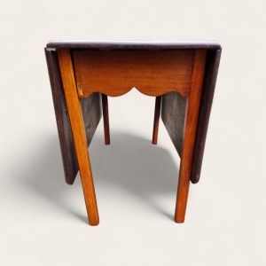 Antique Edwardian Mahogany Drop Leaf Dining Table / Solid Wood / c.1910 - Image 12