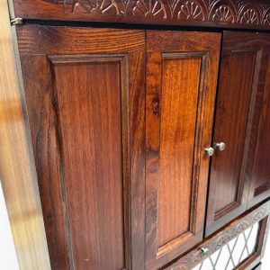 Vintage TV Cabinet / Solid Wood / c.1970 - Image 8