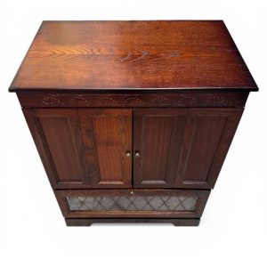 Vintage TV Cabinet / Solid Wood / c.1970 - Image 5