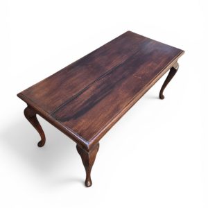 Antique Solid Oak Coffee Table / Cabriole Legs / c.1910 / FREE DELIVERY - Image 8