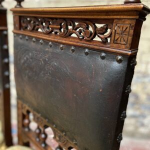 Antique 19th Century Side Chairs / Set of 2 / FREE DELIVERY - Image 5