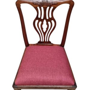 Antique Georgian Bedroom Chair / c1780 / Wood Frame / Free Delivery* - Image 8