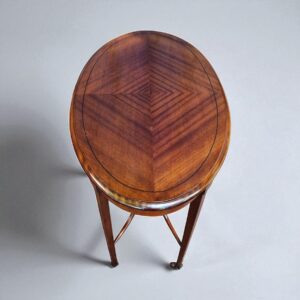 Antique Edwardian Occasional Table / Mahogany Veneer / c.1910 / FREE DELIVERY - Image 3
