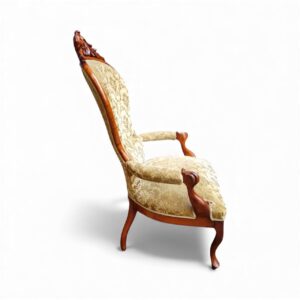 Antique Victorian Mahogany Armchair / c.1880s / FREE DELIVERY - Image 6