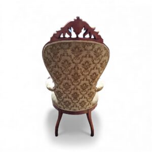 Antique Victorian Mahogany Armchair / c.1880s / FREE DELIVERY - Image 5