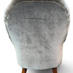Antique Edwardian Button Back Armchair /c1910 - Image 4